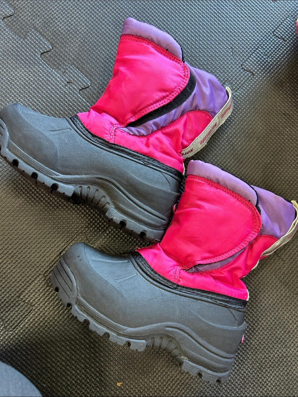 Northside Kids Snow Boots in Pink and Purple